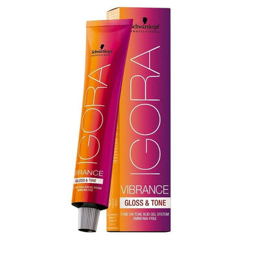 SCHWARZKOPF - IGORA VIBRANCE_Gloss & Tone 7-55 Gel Ammonia-Free Color_Cosmetic World
